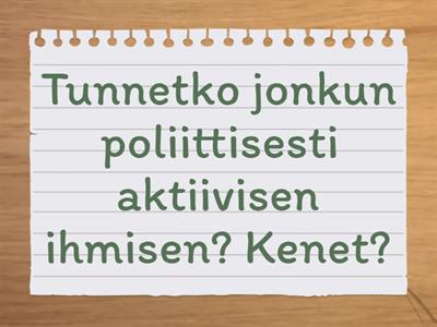 Puhutaan politiikasta