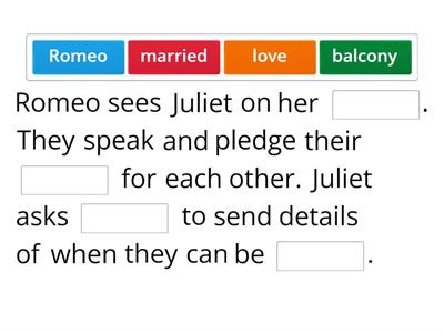 Romeo and Juliet Act 2 Scene 2