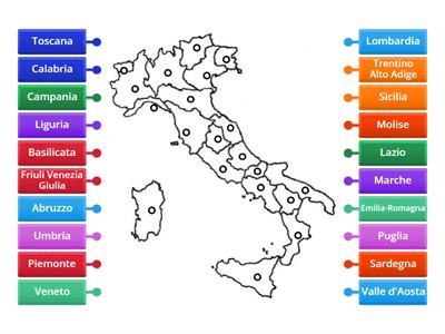 Geografia_ Le regioni d'Italia