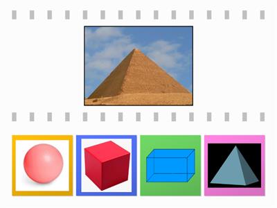 Kvadar, piramida, kugla i kocka