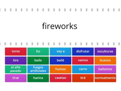 Key vocabulary las fiestas