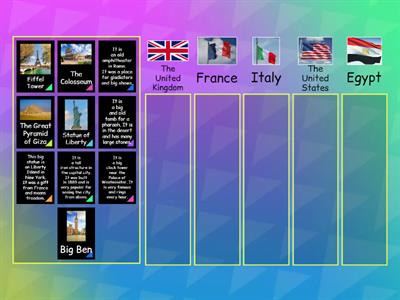 Countries and Landmarks