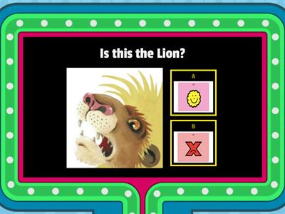 Lion and the Mouse Comprehension "Yes/No" Quesitons