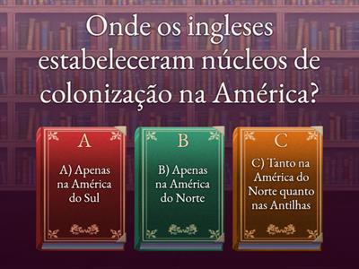 Os ingleses na América