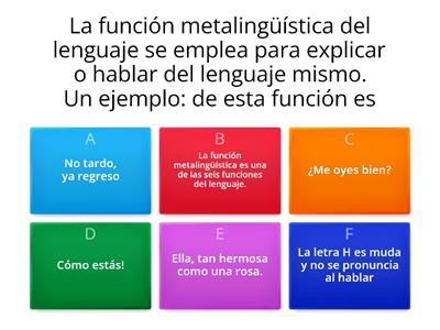 LAS FUNCIONES DEL LENGUAJE 