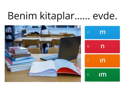 A1 Turkish possessive suffixes - İyelik ekleri