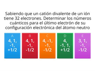 EXAMEN QUÍMICA GENERAL I UNIDAD