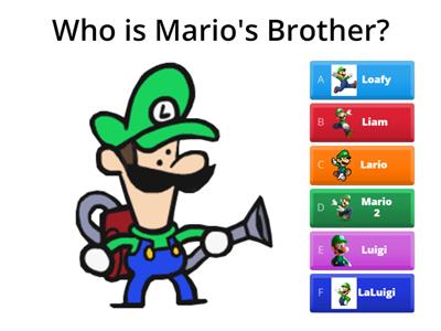 Mario Movie Quiz 