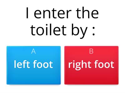 manners of using  toilet 