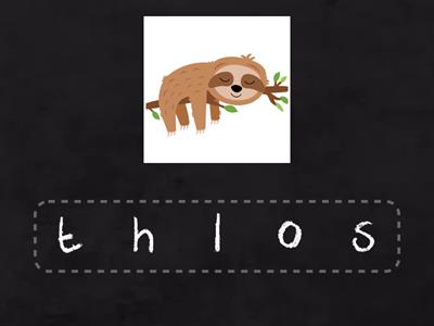 th words (sloth)