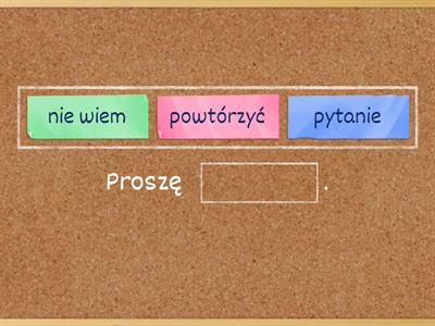 Podstawowe frazy i pytania po polsku - 2