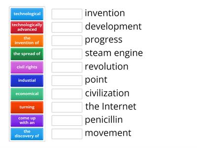 Speak Out Intermediate Unit 9 vocabulary match up