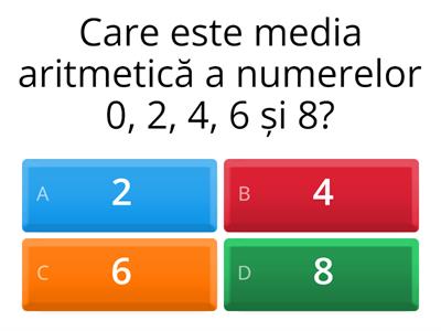 Media aritmetică a numerelor (RED pentru recuperarea pierderilor în învățare)