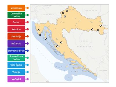 Nalazišta iz paleolitika i neolitika u Hrvatskoj