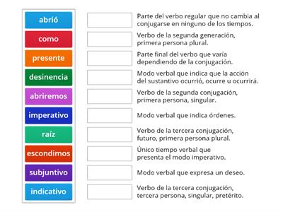 Práctica: El verbo