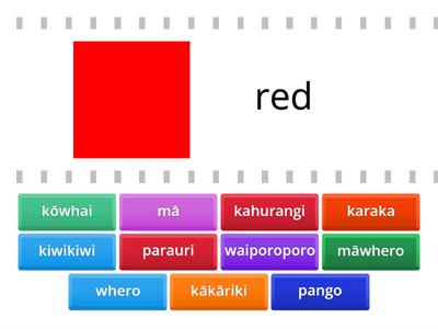 Māori Colours