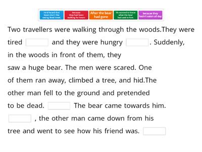 the bear and two travellers