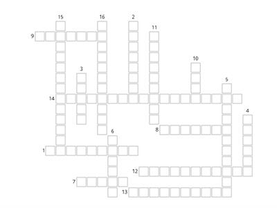 Respiration Crossword