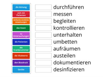 Nomen-Verb-Verbindungen-Pflegehelfer*in