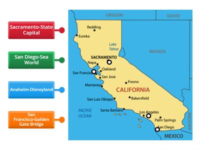 Places in California 