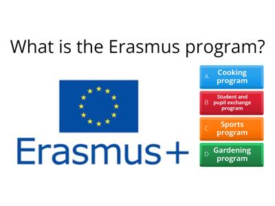 European institutions and the Erasmus project