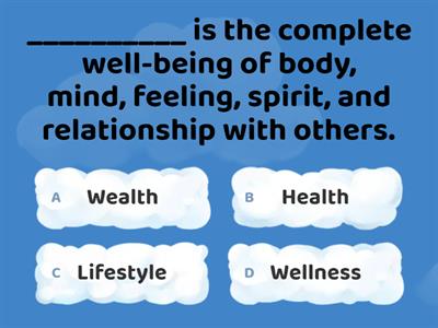 Health: Health and Wellness