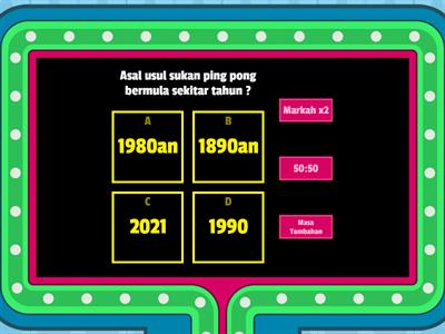 SEJARAH SUKAN PING PONG