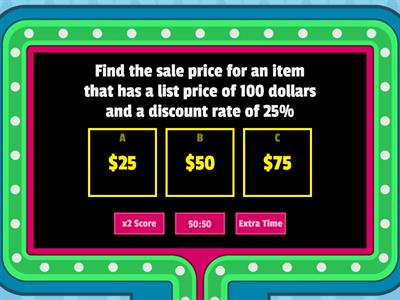 Calculating Store Discounts