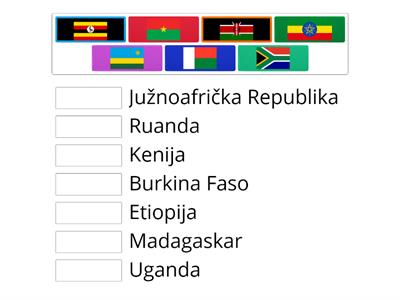 Zastave afričkih zemalja 1