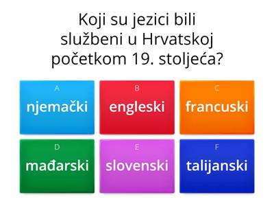 Borba za hrvatski jezik, 4. r.