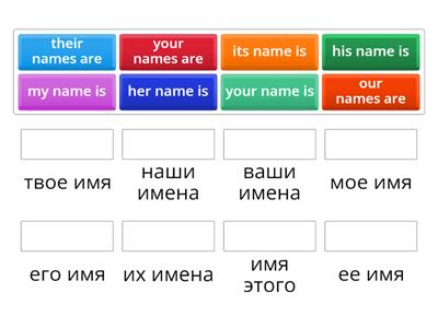 possessive adjectives easy 1