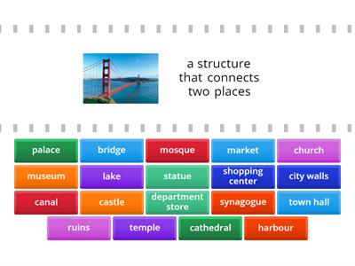 Places in a Town/City