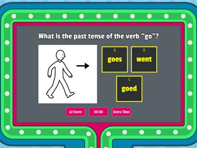 Past tense of the verbs - past 