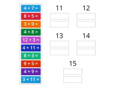 Adding by counting on sort
