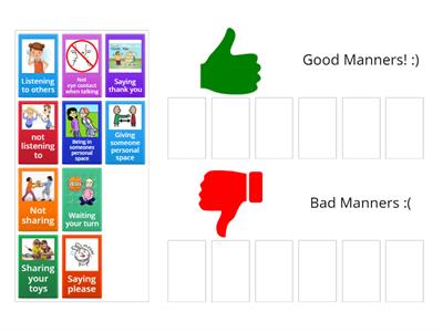 Manners - Teaching resources