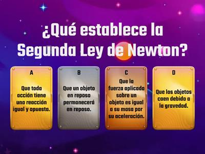 Aprendiendo la Segunda Ley de Newton