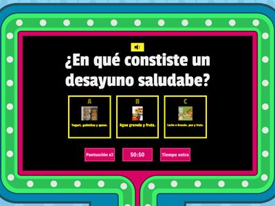 JUEGO INTERACTIVO - DESAYUNO SALUDABLE