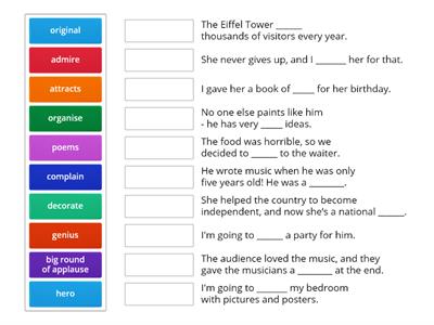 Think 2 1 Unit Vocabulary 