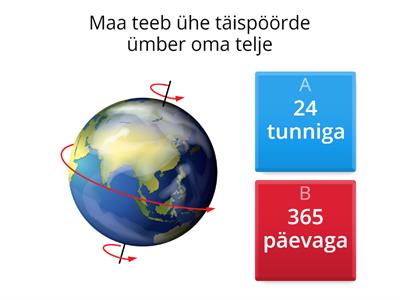 7. Maa pöörleb ja tiirleb