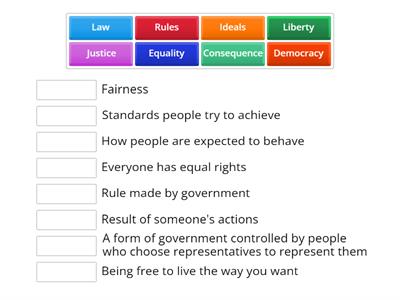 Laws, Rules and Consequences