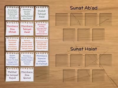 Pendidikan Islam Tahun 5 (Sunat Ab`ad & Sunat Haiat)