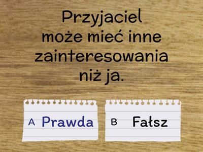  Zasady przyjaźni - GDDW