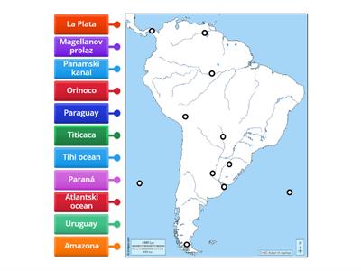 Južna Amerika - vode 