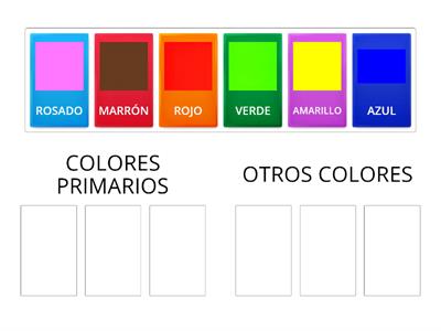 LOS COLORES PRIMARIOS