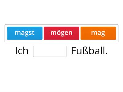 Das Verb "mögen"