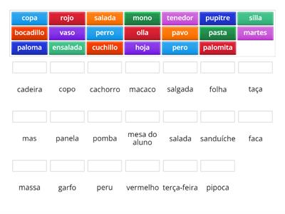 Ampliando vocabulário de espanhol