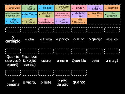 A1 L4 b Deutsch - Portugiesisch