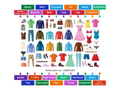 Clothes & accesories revision (B1)