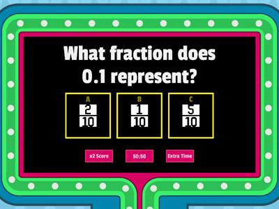 Decimals and Fractions