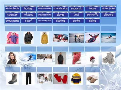 Winter Clothing and Activities